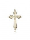 Cross Pendant, 14 Karat Gold