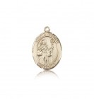 St. Augustine Medal, 14 Karat Gold, Medium
