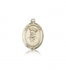 St. Philip Neri Medal, 14 Karat Gold, Medium