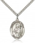 St. Malachy O'more Medal, Sterling Silver, Large