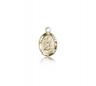 St. Anthony Medal, 14 Karat Gold