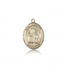 St. Valentine of Rome Medal, 14 Karat Gold, Medium