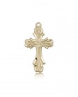 Cross Pendant, 14 Karat Gold