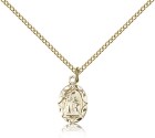 St. Ann Medal, Gold Filled