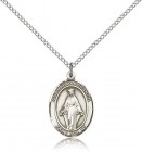 Our Lady of Lebanon Medal, Sterling Silver, Medium