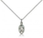 Miraculous Medal, Sterling Silver