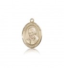 St. Luigi Orione Medal, 14 Karat Gold, Medium
