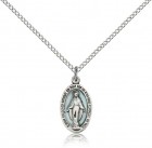 Miraculous Medal, Sterling Silver