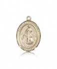 Blessed Karolina Kozkowna Medal, 14 Karat Gold, Large