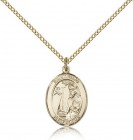 St. Elmo Medal, Gold Filled, Medium