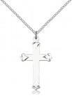 Cross Pendant, Sterling Silver