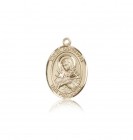 Mater Dolorosa Medal, 14 Karat Gold, Medium