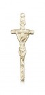 Crucifix Pendant, 14 Karat Gold
