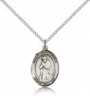 St. Juan Diego Medal, Sterling Silver, Medium