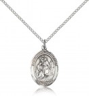 St. John the Baptist Medal, Sterling Silver, Medium