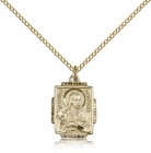 St. Maria Goretti Medal, Gold Filled