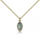 Miraculous Medal, Gold Filled