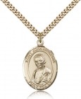 St. John Neumann Medal, Gold Filled, Large