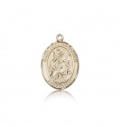 St. John the Baptist Medal, 14 Karat Gold, Medium