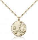 St. Christopher Medal, Gold Filled