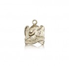 St. Matthew Medal, 14 Karat Gold
