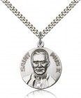 Pope Pius X Medal, Sterling Silver