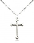 Cross Pendant, Sterling Silver