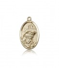 Our Lady of La Salette Medal, 14 Karat Gold