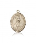 St. Marcellin Champagnat Medal, 14 Karat Gold, Large