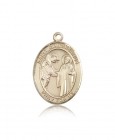 St. Columbanus Medal, 14 Karat Gold, Large