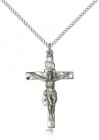Crucifix Pendant, Sterling Silver