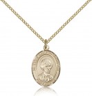 St. Louis Marie De Montfort Medal, Gold Filled, Medium