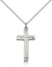 Cross Pendant, Sterling Silver