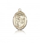 St. Sebastian Golf Medal, 14 Karat Gold, Medium