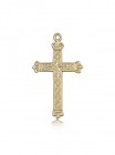 Cross Pendant, 14 Karat Gold