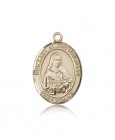Our Lady of the Railroad Medal, 14 Karat Gold, Large