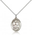 St. John Licci Medal, Sterling Silver, Medium