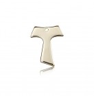 Tau Cross Pendant, 14 Karat Gold