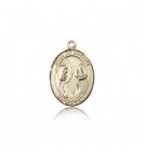 Our Lady Star of the Sea Medal, 14 Karat Gold, Medium
