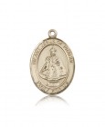 Infant of Prague Medal, 14 Karat Gold, Large