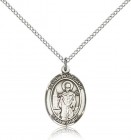 St. Wolfgang Medal, Sterling Silver, Medium