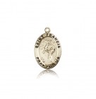 St. Francis of Assisi Medal, 14 Karat Gold