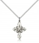 Cross Pendant, Sterling Silver