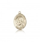 St. Francis De Sales Medal, 14 Karat Gold, Medium