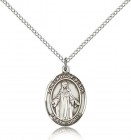 Our Lady of Peace Medal, Sterling Silver, Medium