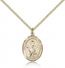 Our Lady of Perpetual Help Medal, Gold Filled, Medium