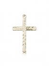 Cross Pendant, 14 Karat Gold
