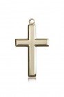 Cross Pendant, 14 Karat Gold