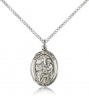 St. Jerome Medal, Sterling Silver, Medium