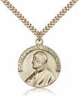 St. John Neumann Medal, Gold Filled